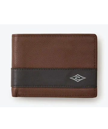 Rip Curl Diamond RFID Slim Wallet - Brown/Tan